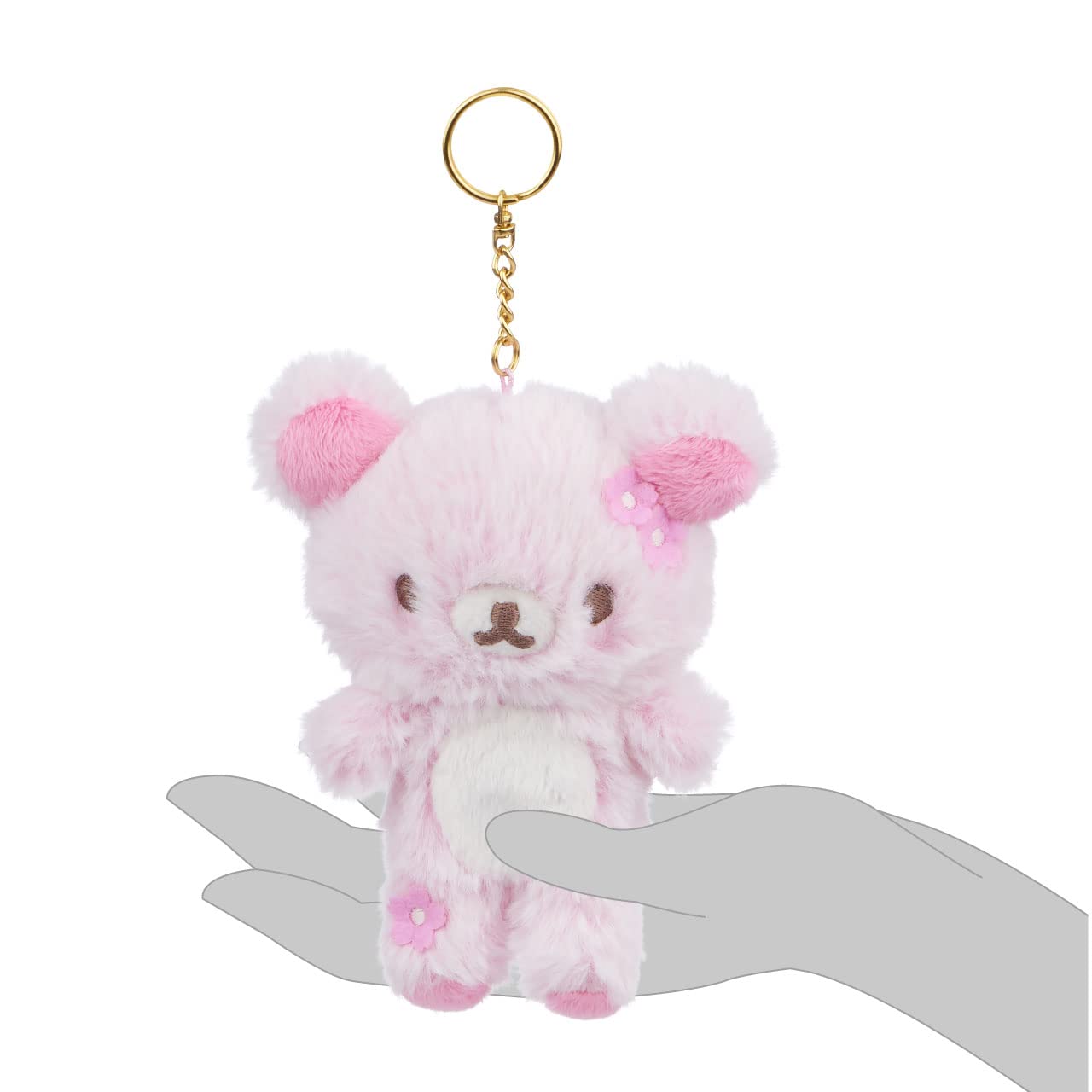 Rilakkuma San-X Original Cherry Blossom Series Charm Keychain