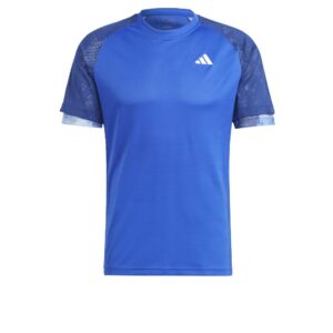 adidas melbourne tennis heat.rdy raglan tee men's, blue, size m