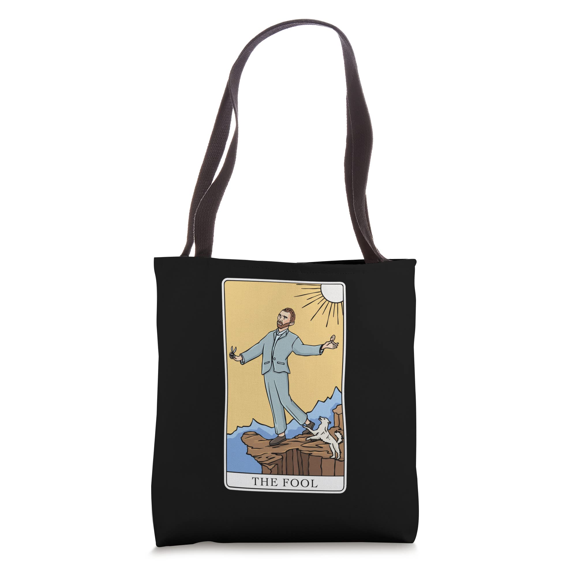 Ear Van Gogh Tarot Fool Design for a Van Gogh Art Lover Tote Bag