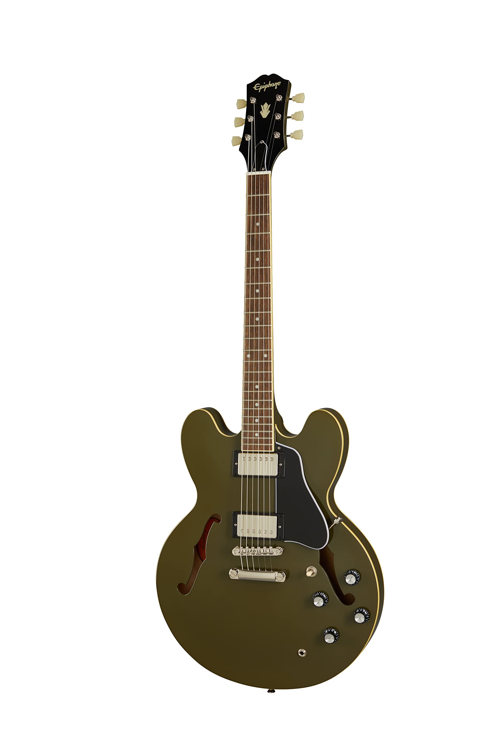 Epiphone ES335 Semi Hollowbody, Olive Drab Green