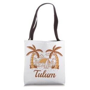 tulum mexico summer vacation travel tulum souvenir tote bag