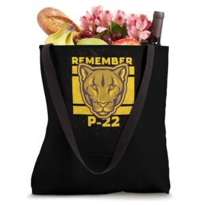 Remember P-22 Los Angeles LA Mountain Lion P22 Tote Bag