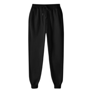 PETYCZEN Womens Sweatpants Casual Cinch Bottom Elastic High Waist Baggy Sweat Pants Drawstring Athletic Joggers Lounge Pants Trousers with Pockets for Running Yoga Workout(E-Black,X-Large)