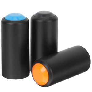 SUPVOX 3pcs Mic Battery Cover: Screw-On Caps Compatible with Shure PGX2/SLX2/PG58, Assorted Colors