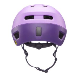 Bern Major Adult Bicycle Helmet, MIPS Rotational Impact Protection, Compass Dial-Adjusted Fit, MIPS Matte Electric Purple, Large