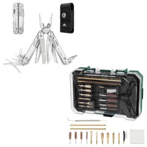 flissa universal handgun cleaning kit and 16-in-1 multitool