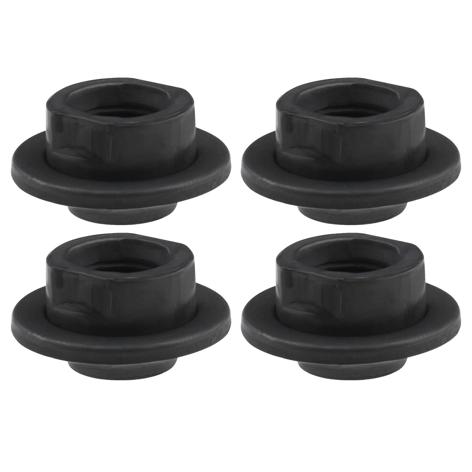 Create idea 4Pcs Rear Axle Nuts Replacement Bicycle Axle Nut Track Nut Bicycle Wheel Nut Bike Accessories for Mountain Bike Training Vehicle 3/8"