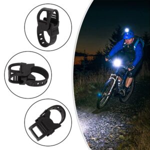 QUANXILXU Bike Flashlight Holder，Bike Torch Clamp Rotatable Bicycle Flashlight Mount Adjustable Bicycle Light Holder for Cycling Bike Motorcycle