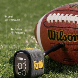 Fanttik X8 Nano Electric Ball Pump - Ultra-Fast Inflation, Portable with LCD Display, Digital Pressure for Sports Balls