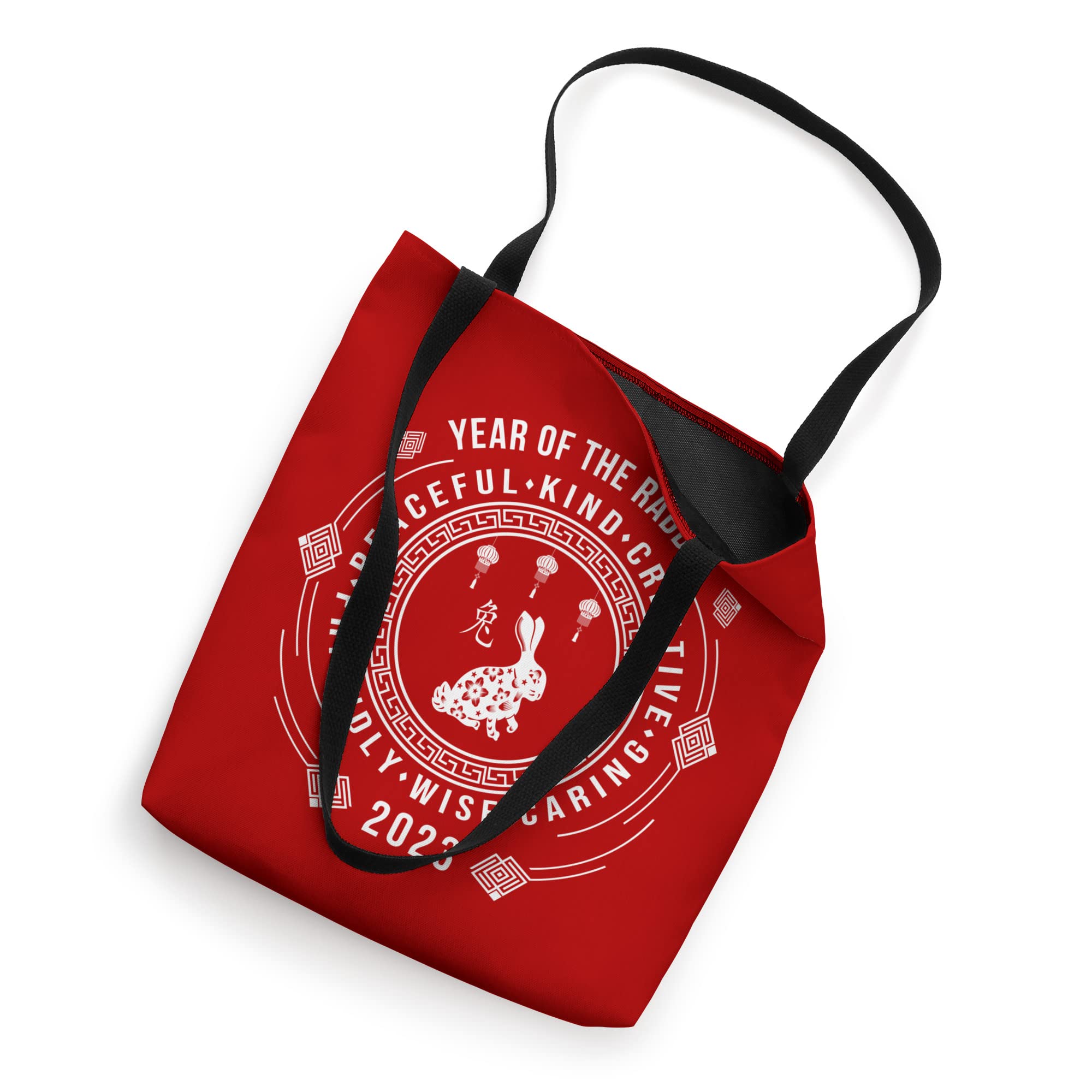 Chinese Lunar New Year of The Water Rabbit 2023 Tote Bag