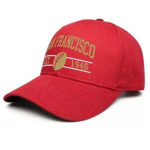 Hat for Men Women Apparel Gifts Red