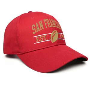 Hat for Men Women Apparel Gifts Red