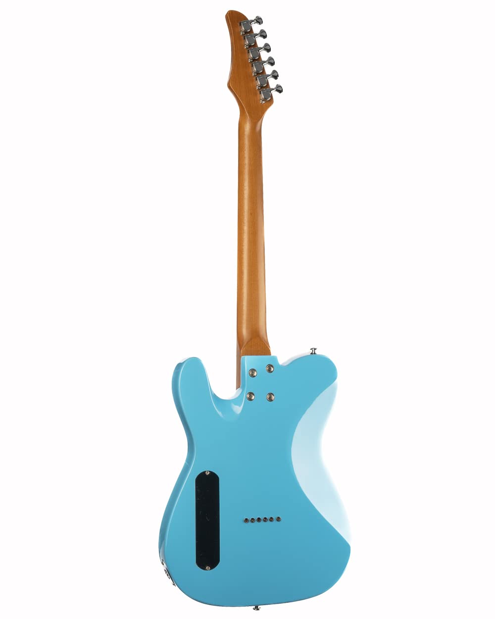 Censtar Electric Guitar, Solid Electric Guitar Consists of a Roasted Mahogany Body and Maple Neck,Professional/Full Size Mercury Electric Guitar for Adults.