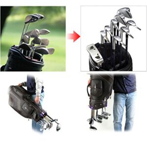 14x Golf Bag Club Organizer Clip Holder Set for All Wedge Iron Driver Putter