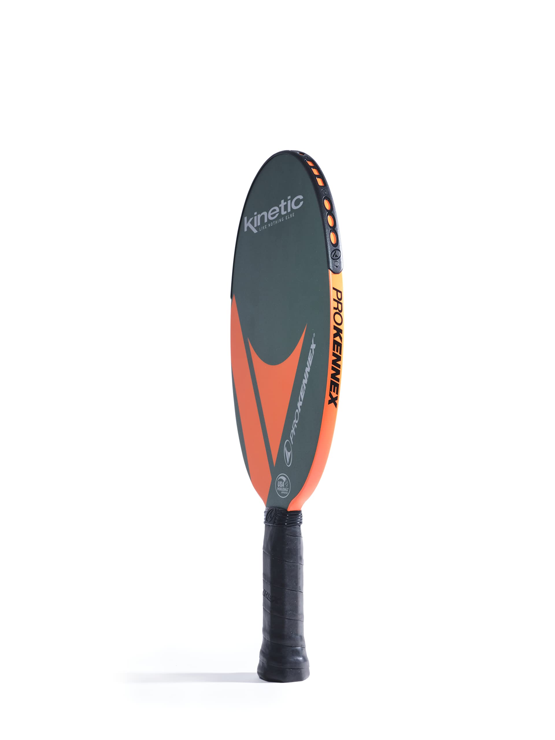 PROKENNEX Ovation Speed II - Pickleball Paddle with Toray T700 Carbon Fiber Inlay - Comfort Pro Grip - USAPA Approved (Forest Green/Orange) (Cover not Included)