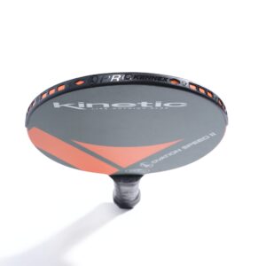 PROKENNEX Ovation Speed II - Pickleball Paddle with Toray T700 Carbon Fiber Inlay - Comfort Pro Grip - USAPA Approved (Forest Green/Orange) (Cover not Included)