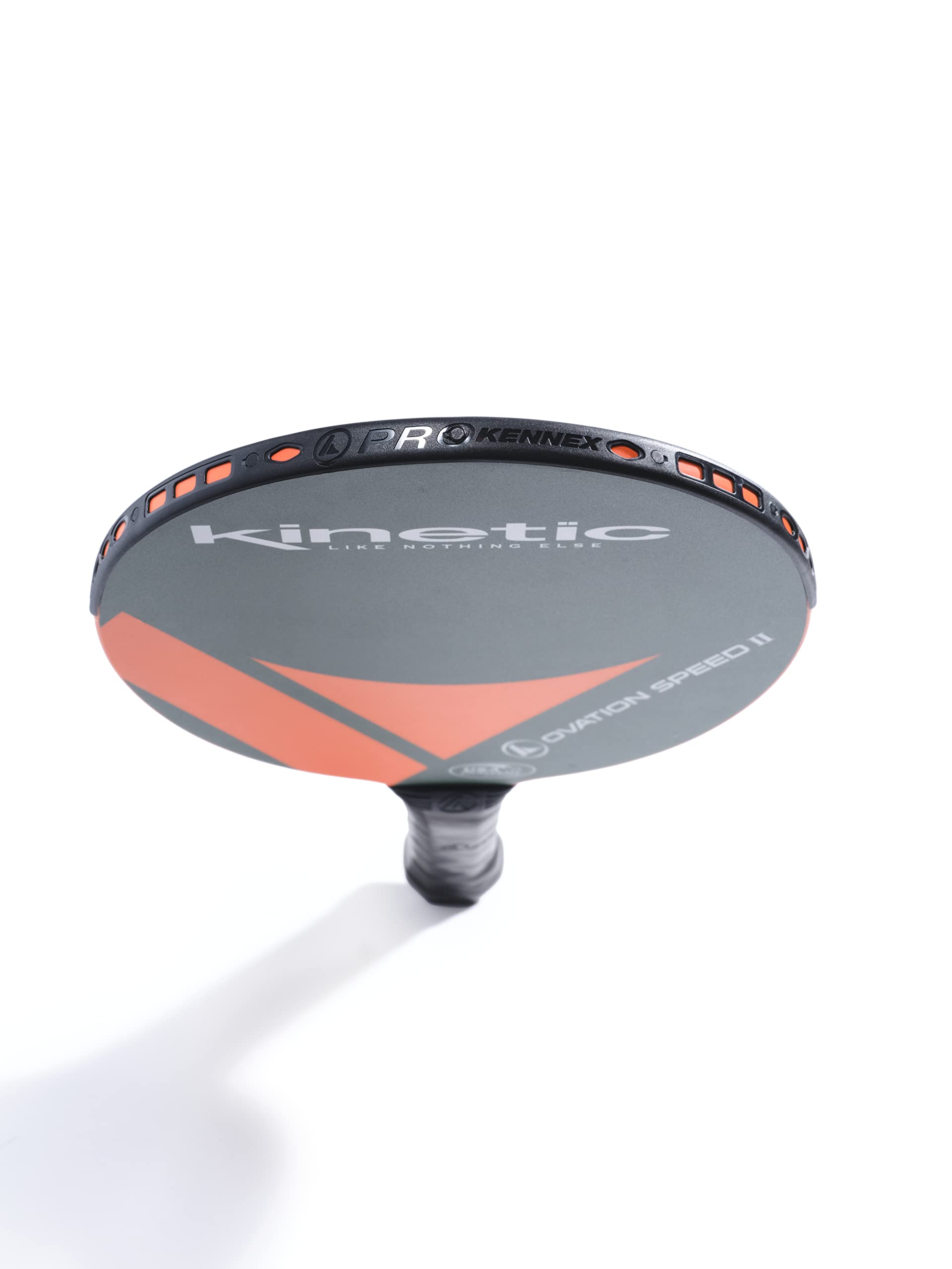 PROKENNEX Ovation Speed II - Pickleball Paddle with Toray T700 Carbon Fiber Inlay - Comfort Pro Grip - USAPA Approved (Forest Green/Orange) (Cover not Included)