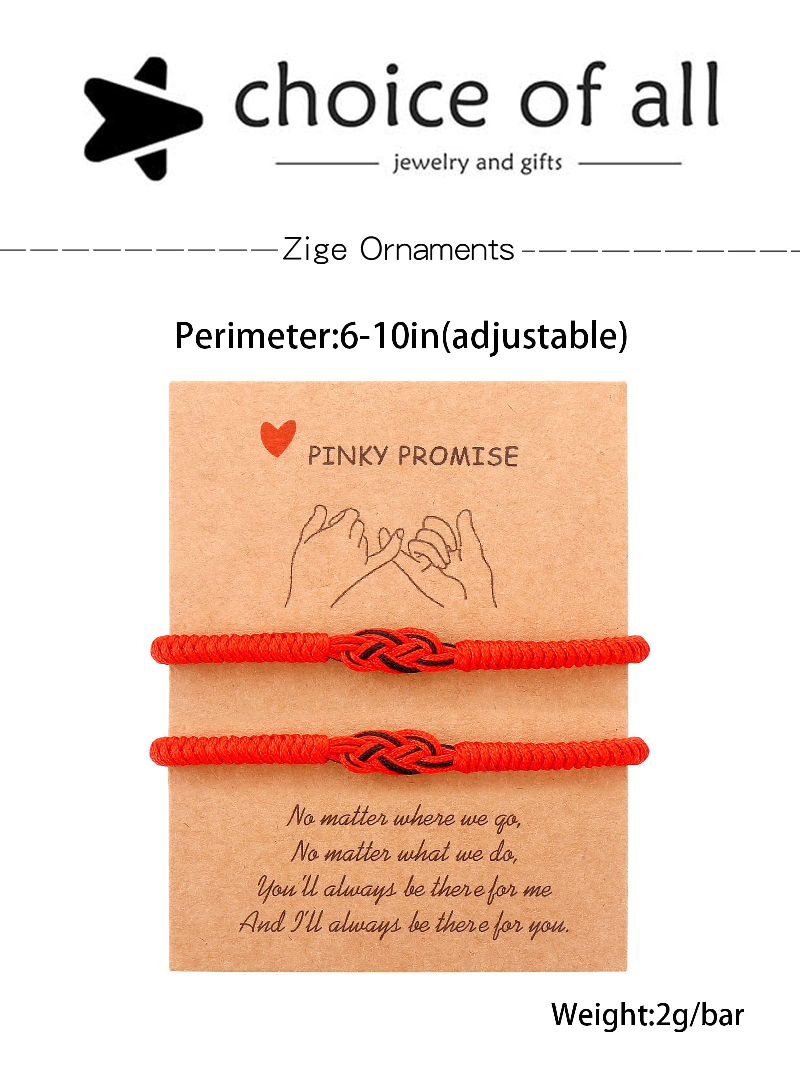 choice of all Matching Bracelets for Couples Pulseras Para Parejas Red String Protection Bracelets Promise Bracelets for Women Men Lovers Friends