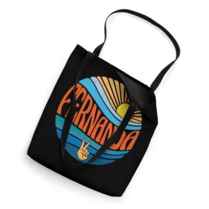 Fernanda Shirt Vintage Sunset Fernanda Groovy Tie Dye Tote Bag