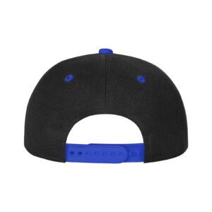 Adjustable Snapback Hat for Men Women, French Bulldogs Yoga Unisex Hip Hop Baseball Cap Trucker Dad Hats Blue