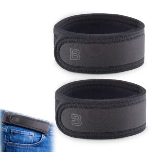 beltbro pro for men and women elastic no buckle invisible belt patented metal free tsa soft adjustable side tactical belt