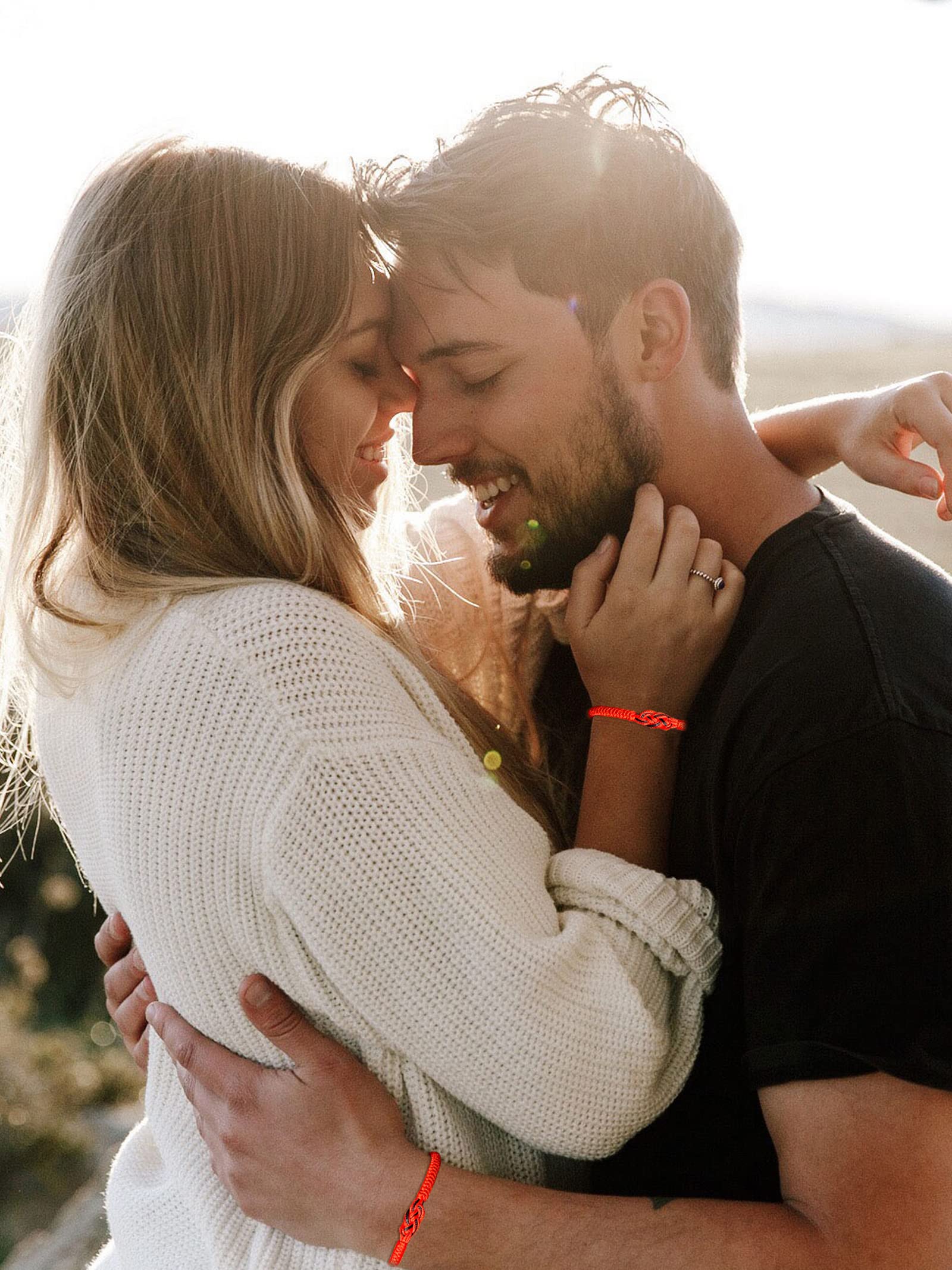 choice of all Matching Bracelets for Couples Pulseras Para Parejas Red String Protection Bracelets Promise Bracelets for Women Men Lovers Friends