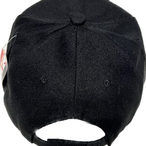 Mrlahat Security Baseball Cap Adjustable 3D Embroidered for Men Women Black