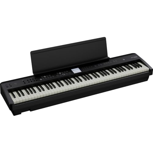 Roland FP-E50 Digital Piano | Supernatural Piano & Zen-Core Sound Engines | 88-Note Hammer-Action Keyboard | Professional Auto-Accompaniment | Mic Input with Vocal Harmony FX | Bluetooth/MIDI Support