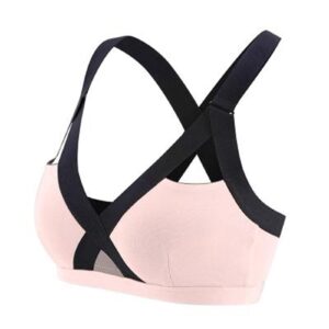 Women Fitness Beautiful Hot Sexy Yoga Bra Back Plug Cell Phone Pocket Yoga Bra Sports Bra Women Top