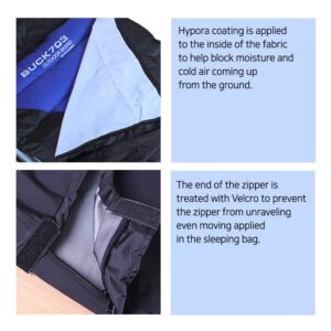 It likes Buck 703 hypora coating waterproof sleeping bag cover for Camping Travel Outdoor 82 x 35.4in