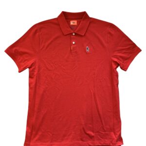 Nike Tiger Woods TW Fist Pump 82 Polo Masters Championship Red (as1, Alpha, l, Regular, Regular)