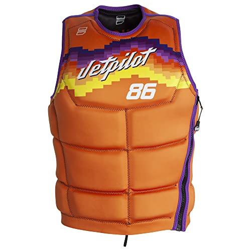 Jetpilot Bonifay Baller Neoprene Reversible Neoprene Comp Vest-BLK/PHX-XS