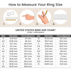 Ayafee Round Cut 1.25-1.5 Carat (ctw) Opal Rings for Women 10K 14K 18K Gold Moissanite Engagement Ring October Birthstone Rings for Her - Style A