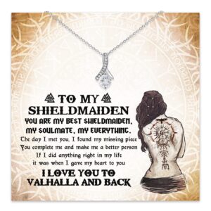 Harmony Gift To My Viking Woman, To My Shieldmaiden, Alluring Beauty Necklace, viking jewelry for women, viking style jewelry, viking gift ideas, viking neckless