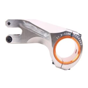 zechao mountain road bike ultralight stem,cnc bike stem aolly xc handlebar stem 17 degree 70mm xc 35/31.8mm bike cycling accessories bike stem (color : silver)