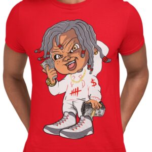 Shirt to Match Jordan 9 Fire Red Jordans Men's Graphic Tee, Tshirt to Match Jordan 9s Fire Red