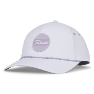 Titleist Women's Standard Boardwalk Rope Golf Hat, White/Lavender, One Size