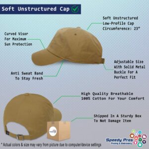 Custom Soft Baseball Cap Cancer White Ribbon Fight Embroidery Cancer Fight Twill Cotton Dad Hats for Men & Women Khaki Personalized Text Here