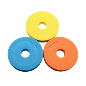 DGZZI 20PCS 70mm Colorful Fishing Line Foam Spools Fishing Line Storage Holder Fishing Winding Boards (Random Color)