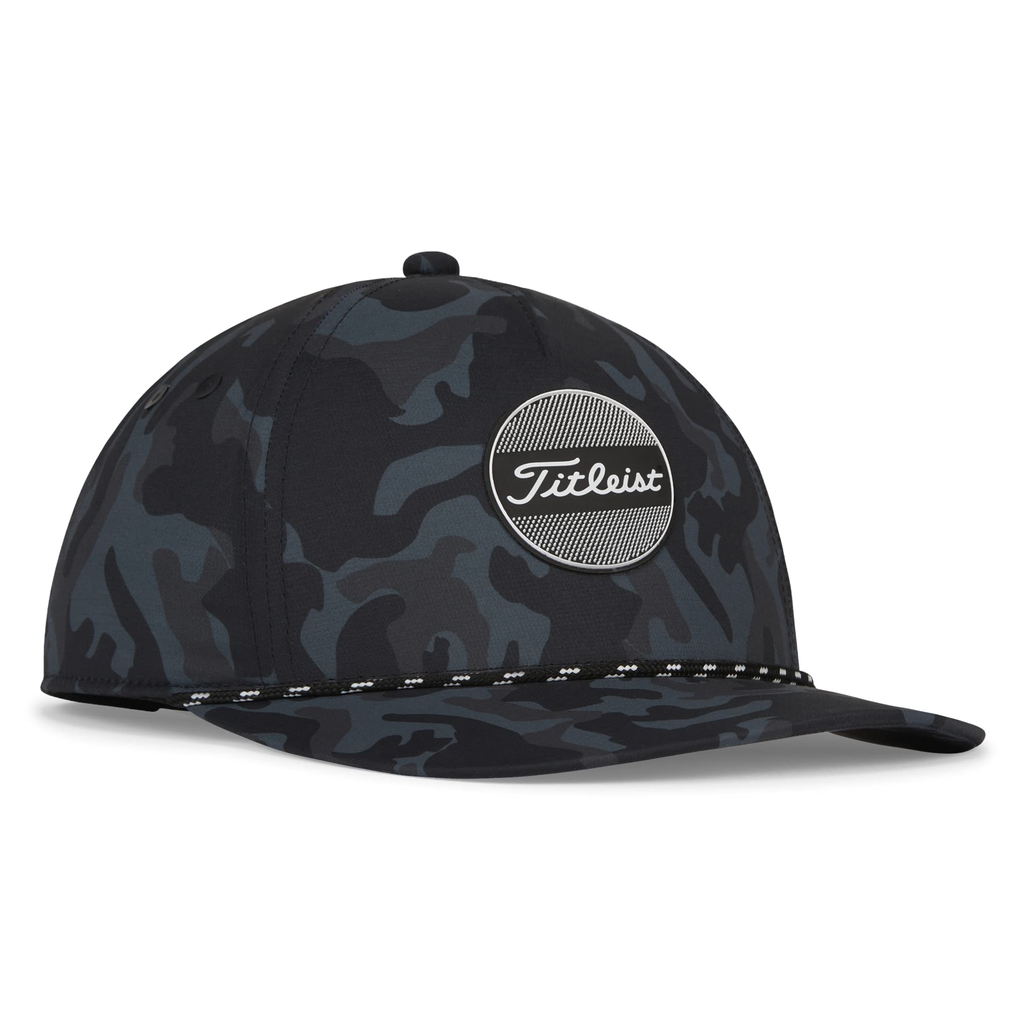 Titleist Womens Junior Boardwalk Rope Golf Hat Baseball Cap, Black Camo