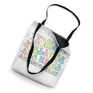 Mental Health Therapist Groovy Mental Health Therapy Tote Bag