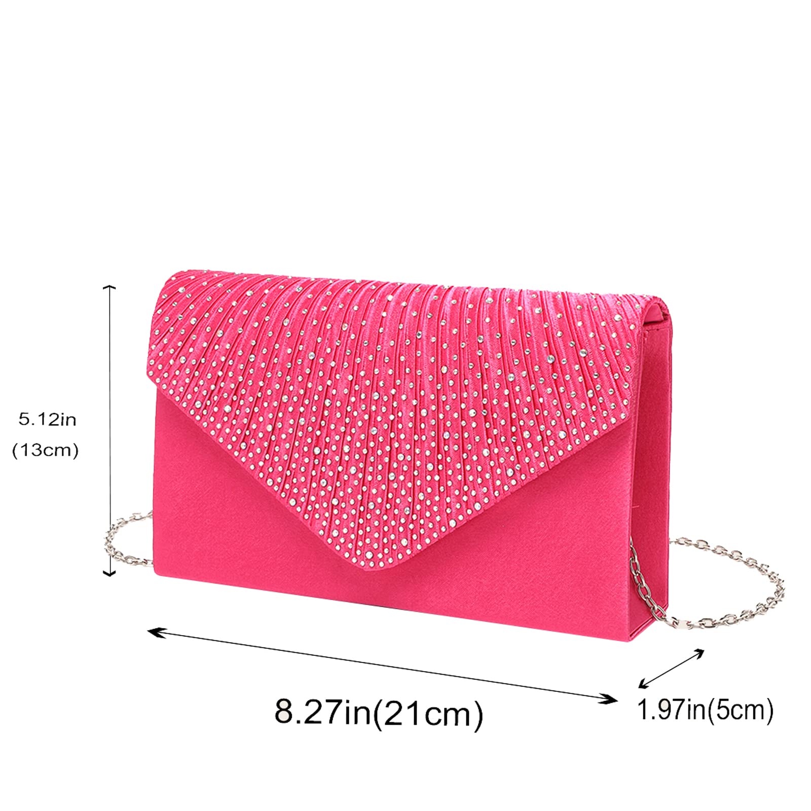 LETODE Clutch Purses for Women Evening Bags and Clutches for Women Envelope Handbags Party Prom Wedding Purse