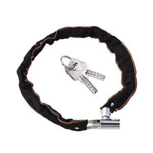 tokidny for cycling braided stainless steel heavy lock black cm outdoor duty cable security