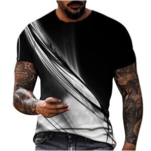 Mens Designer T Shirts 2024 Christmas Funny 3D Graphic Print Long Sleeve T Shirt Casual Workout Plus Size Tops,Cool T Shirts for Men,Muscle Fit T Shirts,Cotton T Shirts,Gym T Shirts for Men