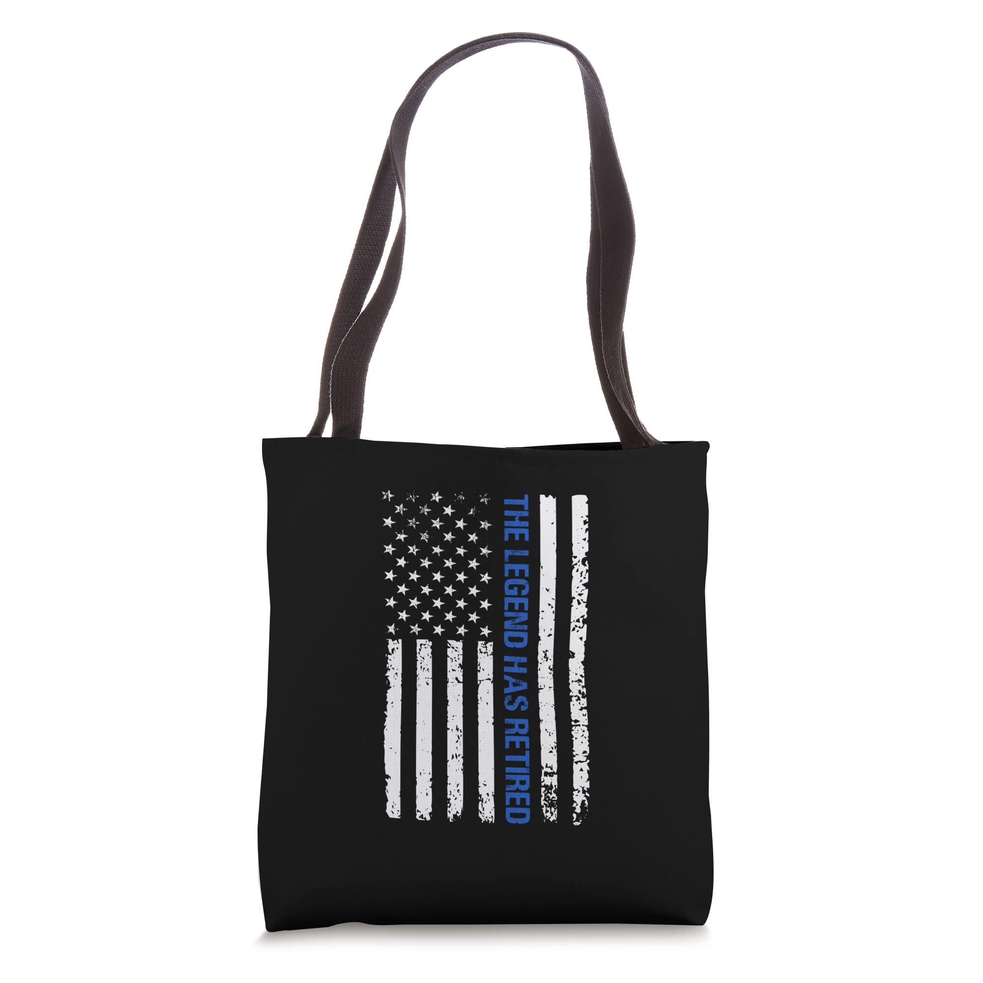 Police Officer Retirement Gift The Legend Has Retired Tote Bag