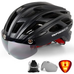 Basecamp Bike Helmet Men Women B10 (Black) + B19 (Black)