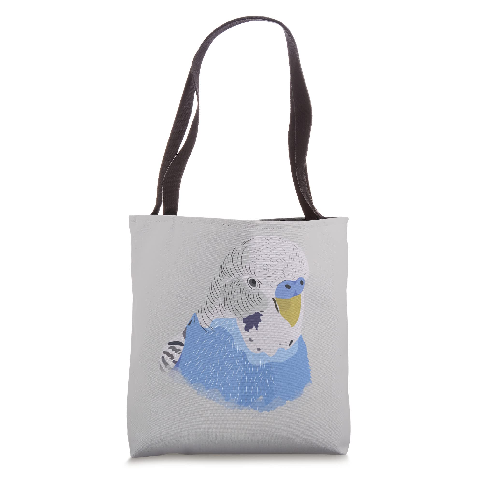 Blue Budgie Budgies Budgerigar Parakeet Fan Pet Bird Keeper Tote Bag