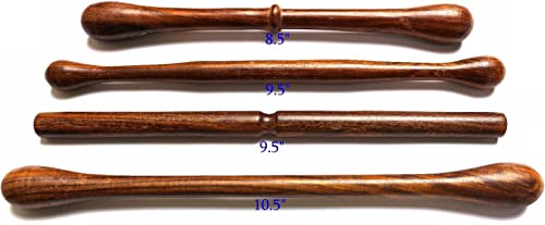 4 DEURA ROSEWOOD Irish Celtic BODHRAN Drum Tippers Beaters