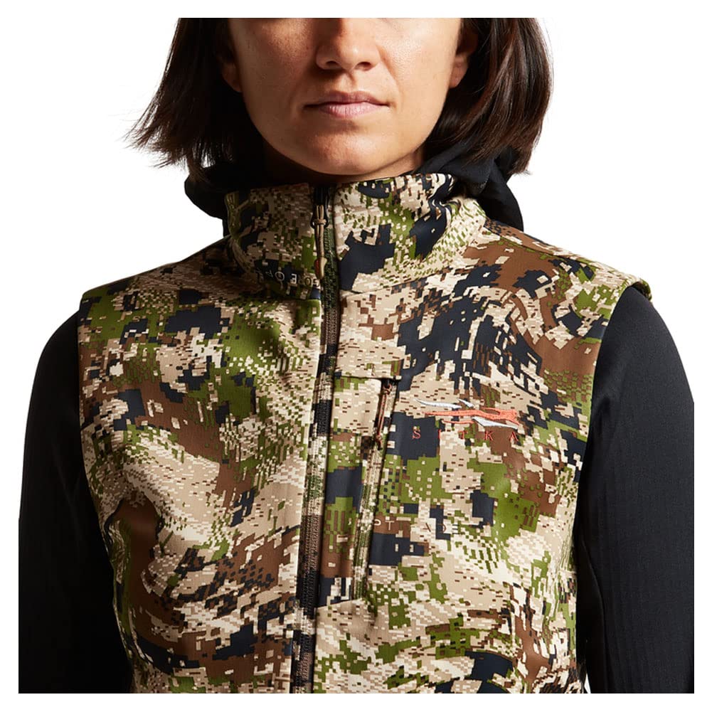 SITKA Gear Women's Hunting Windproof Jetstream Vest - Optifade Subalpine | Medium