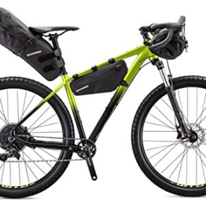 Schwinn Explore Bike Bag, 1.2 Liter Cycling Frame Pouch, Tool Free Attachment, Waterproof, Bicycle Storage Accessories